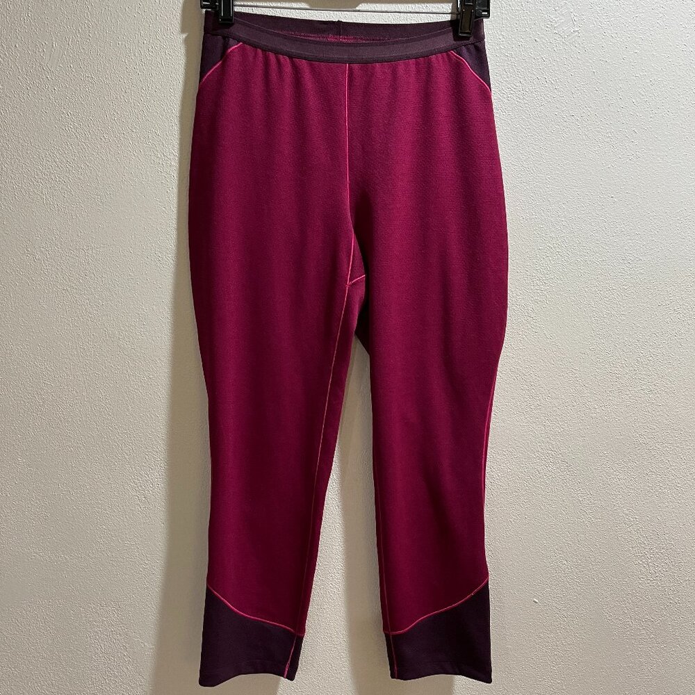 PATAGONIA Women's Maroon & Purple Midweight Capilene3 Baselayer - Size M